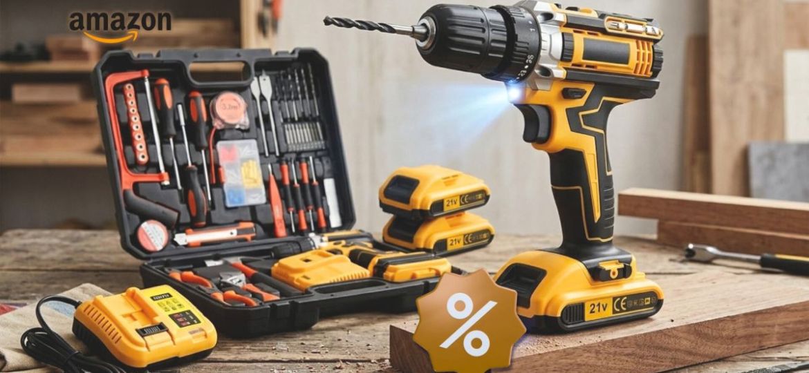Kit-de-taladro-inalambrico-de-21V-con-118-piezas-baja-a-1099-en-Amazon-Mexico